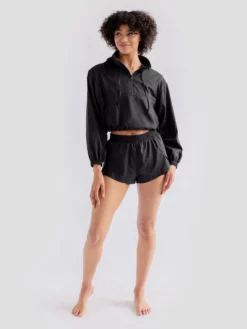 EASEDK01 Girlfriend Collective Trail Short - Black Clothing