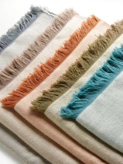 LOYALE01 Yogamatters Organic Cotton Chambray Yoga Blanket New In