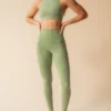 EASEDK01 Ethical & Eco-Friendly Gifts Girlfriend Collective Compressive High-Rise Leggings - Mantis Green 2 EASEDK01 Ethical & Eco-Friendly Gifts Girlfriend Collective Compressive High-Rise Leggings - Mantis Green