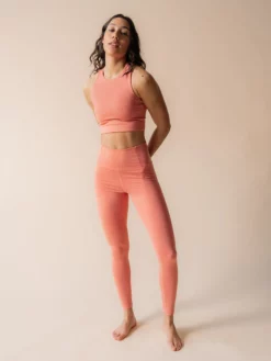 EASEDK01 Girlfriend Collective Compressive High-Rise Leggings - Primrose Ethical & Eco-Friendly Gifts