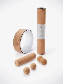 FUHENG01 Yogamatters Cork Yoga Wheel Equipment & Accessories