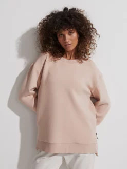 VARLEY01 Varley Charter Sweat - Rose Dust Clothing