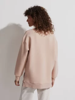 VARLEY01 Varley Charter Sweat - Rose Dust Clothing