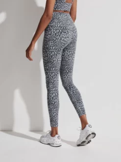 VARLEY01 Varley Let's Move High Rise Leggings - Petrol Motion Speckle Clothing 8 VARLEY01 Varley Let's Move High Rise Leggings - Petrol Motion Speckle Clothing