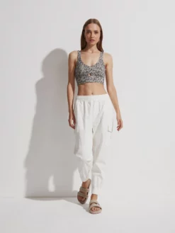 VARLEY01 Varley Savona Pant - Egret New In