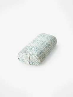 MANTAR01 Yogamatters Organic Cotton Daisy Print Small Rectangular Buckwheat Bolster Sustainable Bestsellers