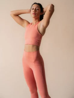 EASEDK01 Girlfriend Collective Compressive High-Rise Leggings - Primrose Ethical & Eco-Friendly Gifts