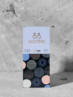 ANDSIS01 Wellbeing & Lifestyle &Sisters Organic Cotton Eco-Applicator Tampons X 14 - Heavy