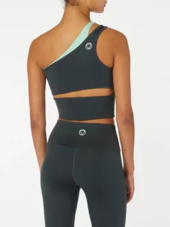 FROSTL01 Frost Body Eliza Enlighten Sports Bra - Graphite Clothing