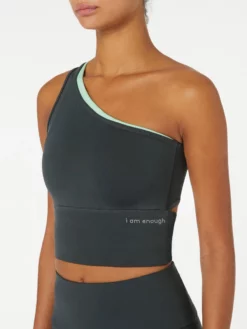 FROSTL01 Frost Body Eliza Enlighten Sports Bra - Graphite Clothing