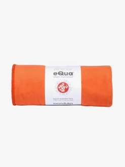 MANDUK01 Manduka EQua Yoga Mat Towel - Tiger Lily New In 7 MANDUK01 Manduka EQua Yoga Mat Towel - Tiger Lily New In