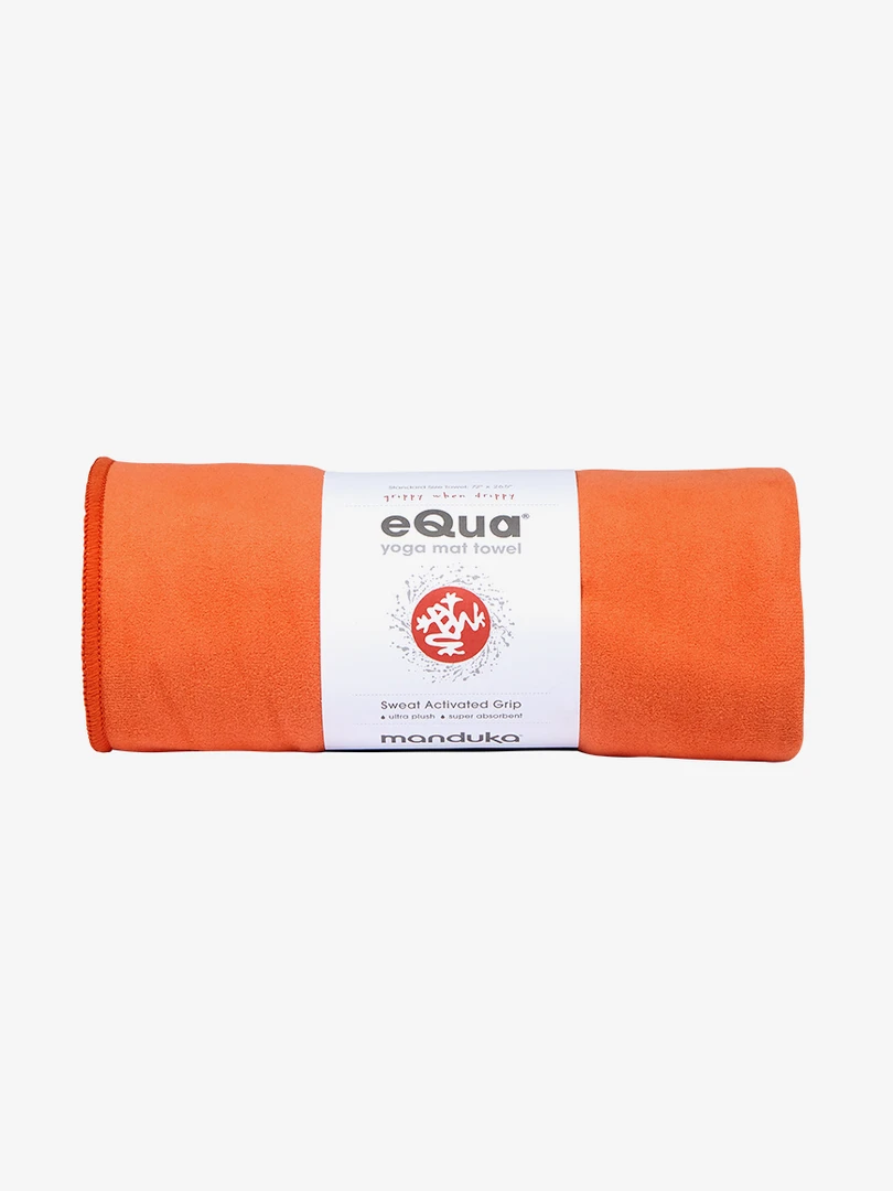 MANDUK01 Manduka EQua Yoga Mat Towel - Tiger Lily New In 5 MANDUK01 Manduka EQua Yoga Mat Towel - Tiger Lily New In
