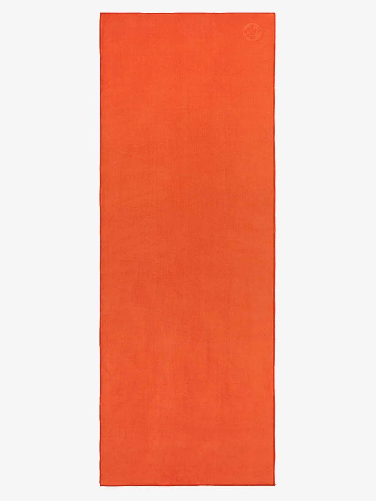 MANDUK01 Manduka EQua Yoga Mat Towel - Tiger Lily New In 4 MANDUK01 Manduka EQua Yoga Mat Towel - Tiger Lily New In