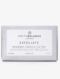 SPRITZ01 Spritz Wellness Exfoliate Coffee Ground Body Soap