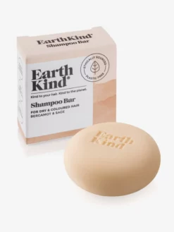 EARTHK01 EarthKind Bergamot & Sage Shampoo Bar For Dry & Coloured Hair Ethical & Eco-Friendly Gifts