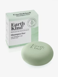EARTHK01 Ethical & Eco-Friendly Gifts EarthKind Citrus Leaf Shampoo Bar For Frequent Use