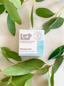 EARTHK01 EarthKind Tea Tree & Eucalyptus Shampoo Bar For Improved Scalp Health Ethical & Eco-Friendly Gifts