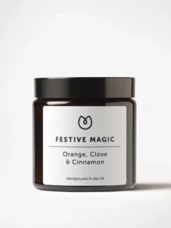 JOINBR01 Beauty & Home Gifts Yogamatters Festive Magic Soy Wax Candle - Orange, Cinnamon & Clove