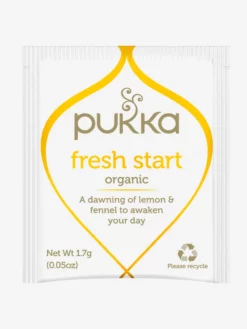 PUKKAH01 Pukka Fresh Start Organic Tea Wellbeing & Lifestyle