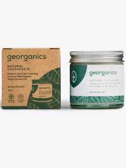 GEORGA01 Ethical & Eco-Friendly Gifts Georganics Spearmint Toothpaste - 60ml