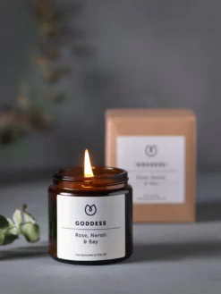 JOINBR01 Yogamatters Goddess Soy Wax Candle - Rose, Neroli + Bay