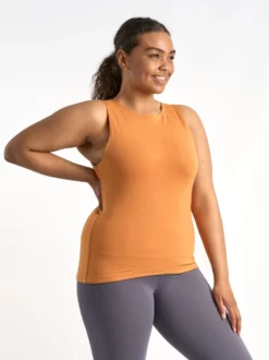 RESHOR01 Gossypium Twist Yoga Vest