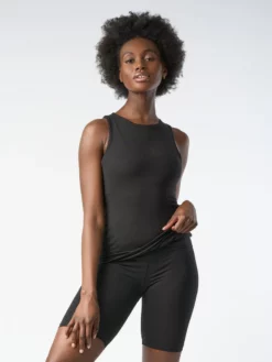 RESHOR01 Gossypium Twist Yoga Vest