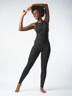 FINEKN03 Clothing Gossypium Sway Bodysuit - Black