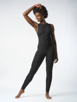 FINEKN03 Clothing Gossypium Sway Bodysuit - Black