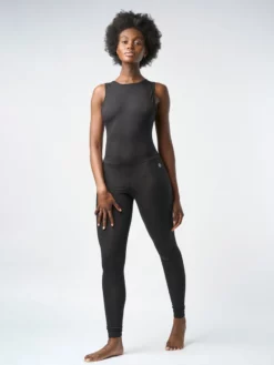 FINEKN03 Clothing Gossypium Sway Bodysuit - Black