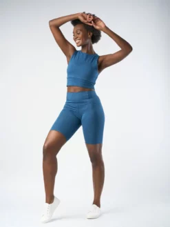 FINEKN03 Sustainable Bestsellers Gossypium Rhythm Yoga Shorts