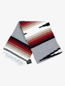 WESTPA01 West Path Baja Diamond Yoga Blanket - Grey Custom
