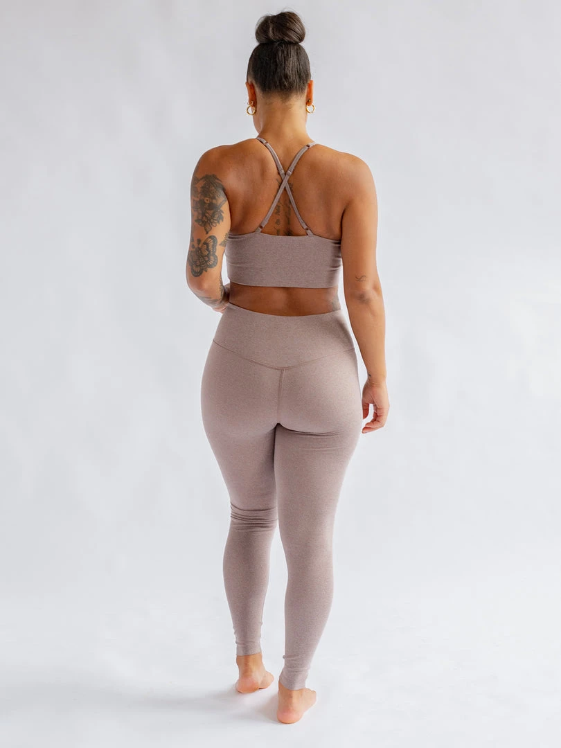 EASEDK01 Girlfriend Collective Float High Rise Leggings - Heather Cocoon 11 EASEDK01 Girlfriend Collective Float High Rise Leggings - Heather Cocoon