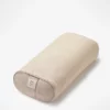 LOYALE01 Yogamatters Hemp Small Rectangular Buckwheat Bolster - Natural