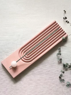 WORLDL01 Worldly Aromas Hara Incense Holder - Rose With Love...