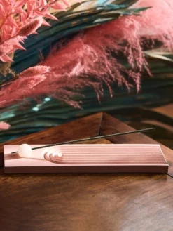 WORLDL01 Worldly Aromas Hara Incense Holder - Rose With Love...