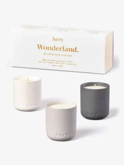 AERYLT01 Aery Fernweh Collection Wonderland Votive Candle Gift Set Of 3