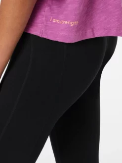 FROSTL01 Clothing Frost Body Iris Bhakti Open Back Tee - Raspberry