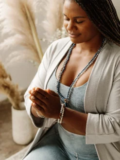 MALACO01 Meditation Equipment Mala Collective I Am Courageous Mala