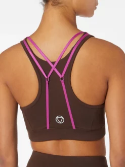 FROSTL01 Frost Body Lilabelle Sports Bra - Dark Chocolate 13 FROSTL01 Frost Body Lilabelle Sports Bra - Dark Chocolate