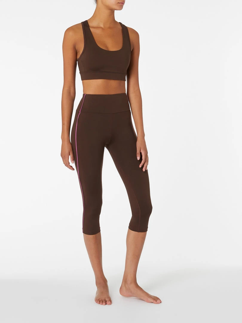 FROSTL01 Frost Body Lilabelle Sports Bra - Dark Chocolate 7 FROSTL01 Frost Body Lilabelle Sports Bra - Dark Chocolate