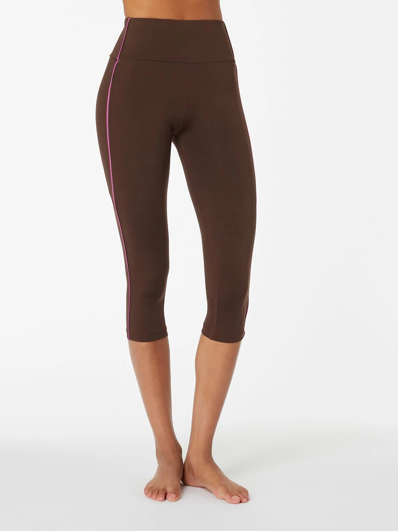 FROSTL01 Clothing Frost Body Lilabelle Capri Leggings - Dark Chocolate 3 FROSTL01 Clothing Frost Body Lilabelle Capri Leggings - Dark Chocolate