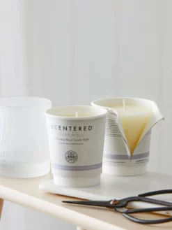 FUNCTI01 Ethical & Eco-Friendly Gifts Scentered Sleep Well Aromatherapy Candle Refill Duo