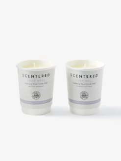 FUNCTI01 Ethical & Eco-Friendly Gifts Scentered Sleep Well Aromatherapy Candle Refill Duo