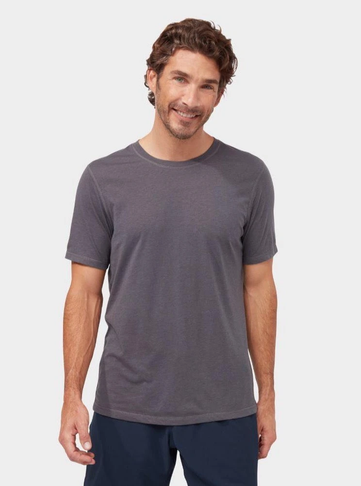 MANDUK01 Manduka Refined Tee - New Grey Clothing 3 MANDUK01 Manduka Refined Tee - New Grey Clothing