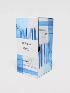 BRAINT01 Thought Jem Reusable Bamboo Coffee Cup & Men's Socks Gift Box Clothing