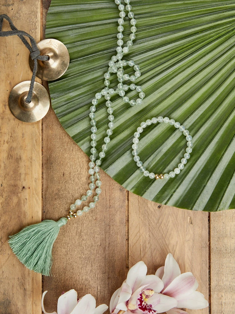 MALACO01 Wellbeing & Lifestyle Mala Collective Green Jade Bracelet 4 MALACO01 Wellbeing & Lifestyle Mala Collective Green Jade Bracelet