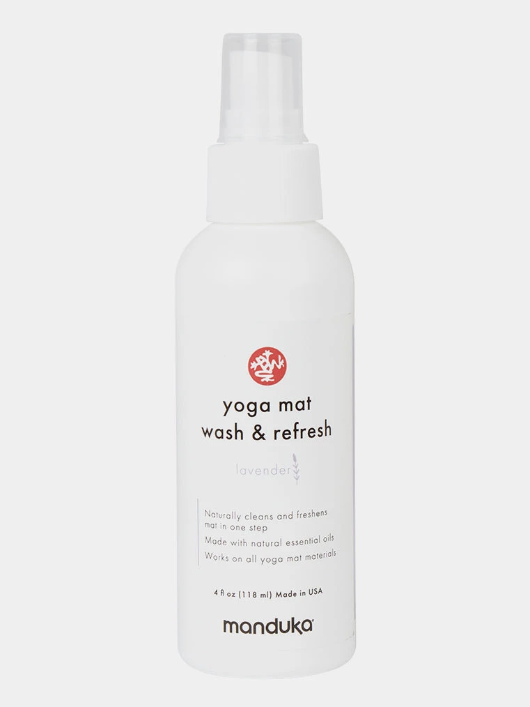 MANDUK01 Equipment & Accessories Manduka Mat Wash & Refresh 4 Oz - Lavender 3 MANDUK01 Equipment & Accessories Manduka Mat Wash & Refresh 4 Oz - Lavender