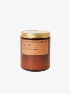 CANDLE01 P.F. Candle Co 7.2oz Soy Candle - Cedar & Sagebrush
