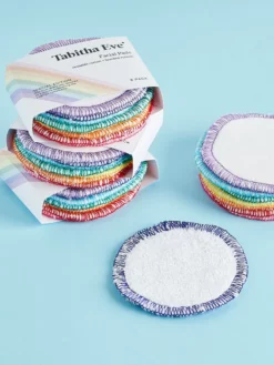 TABITH01 Wellbeing & Lifestyle Tabitha Eve Bamboo Make Up Rounds - Pack Of 8 - PRIDE